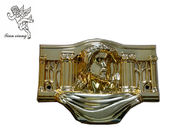 Żałobny wzór Chrystusa ozdoby trumny, materiały pogrzebowe materiały z recyklingu PP