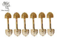 Pale Złoty pogrzeb Trumna z tworzywa sztucznego Uchwyty African Style H9003 Customised