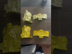Wysokiej jakości plastikowe okucia narożne do trumien Trwałe wykończenie trumny