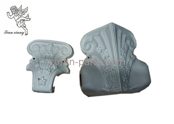 American Style Funeral Gold Or Silver Metal Casket Corner  with Iron