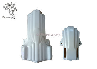 White Coffin Decorative Casket Corners Plastic 60cm X 45cm X 35cmCorner 11#