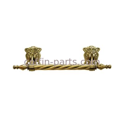 Zamak Metal Golden Casket Handle Zinc Alloy Material European Style