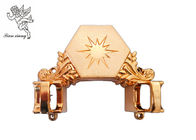 Brass Spersonalizowany mebel Trumny Kadłub Kąt z Star PP Materiał