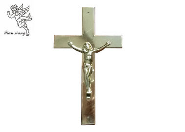 Plastikowy Jezus Trumna Krzyżowa Krucyfiks Pale Złoty Rozmiar 24 x 14 mb 200 Szt. / Ctn TX - Jezus 6 #