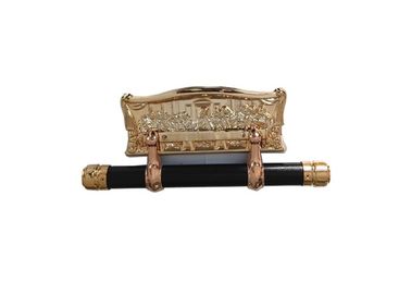 Pogrzeb Golden Long Casket Swing Bar TX - A H9007 Materiał PP i cynku