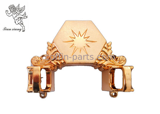 Brass Personalized Coffin furniture Casket Corner with Star PP Material