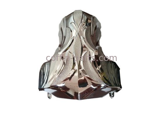 Silver-Plate Matching with casket Plastic Coffin Parts by Injection Moulding