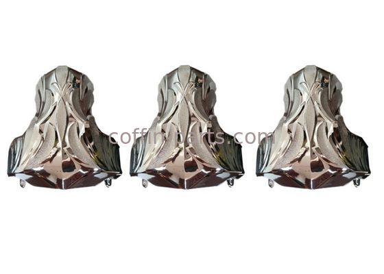 Silver-Plate Matching with casket Plastic Coffin Parts by Injection Moulding