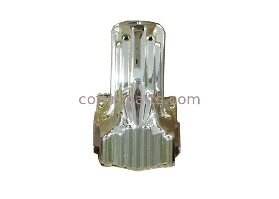 Polished Gold Plastic  Coffin Fittings , Casket Hardware Wholesale ABS Material