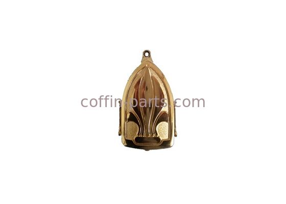 Plastic Funeral Accessories Suppliers , Gold Color Casket Accessories 17kg / 16kg