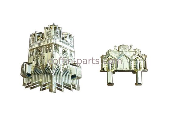 Casket Corner Plastic Funeral Accessories , Injection Molding Coffins And Caskets Accessories