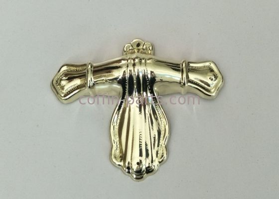 Custom Made Wholesale Coffin Handles , Coffin Accessories Anti Corrosion