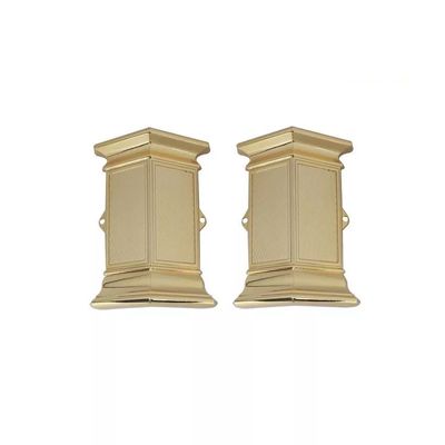 PP ABS Material Coffin Decorative Casket Hardware Kit For Swing Bar