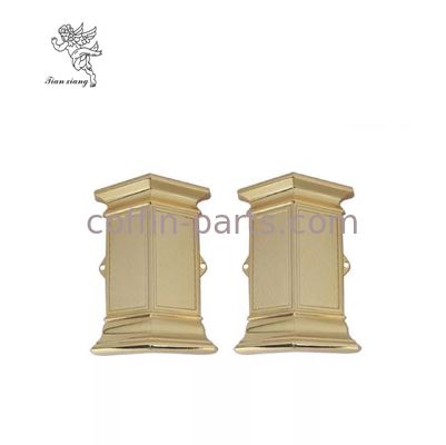 Funeral Golden Color Casket Swing Bar Zinc Material Coffin Accessories